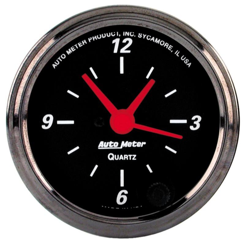 Buy Auto Meter 1485 Designer Black; Clock in Chino, California, US, for
