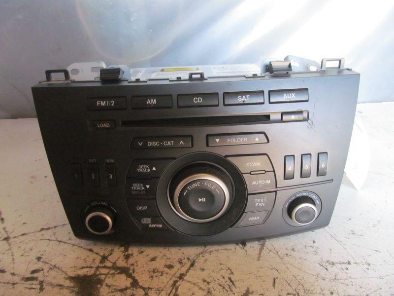 Radio stereo 2012 mazda 3