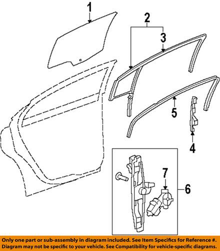Gm oem 22849388 window regulator