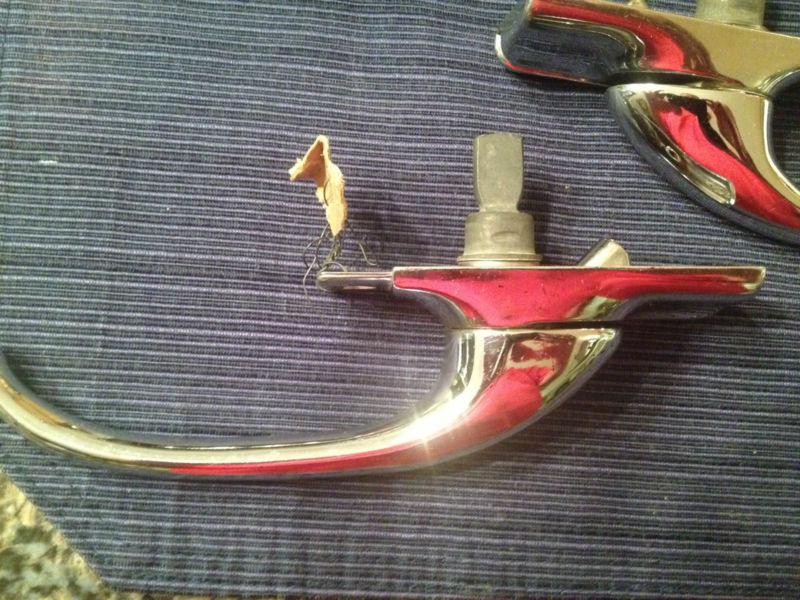 Hudson Commodore NOS Door Handles 1946 1947, US $49.00, image 2