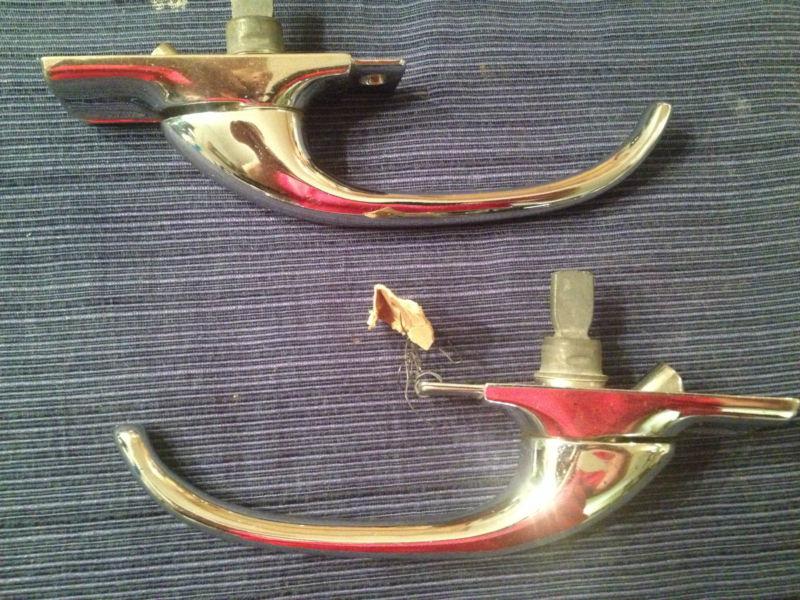 Hudson Commodore NOS Door Handles 1946 1947, US $49.00, image 3