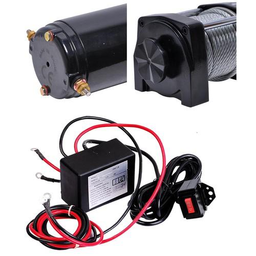 3000Lb ATV Electric Recovery Winch Kit w/ Line Stopper Gloves UTV Trailer Truck, US $89.95, image 3