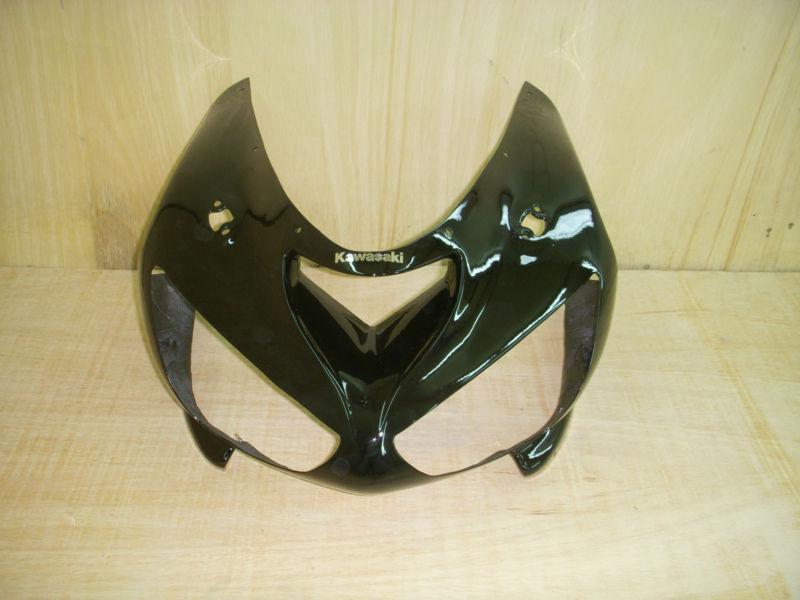 KAWASAKI 636 ZX636R ZX6R 2005 2006 05 06 UPPER COWL FAIRING BLACK, US $95.00, image 2