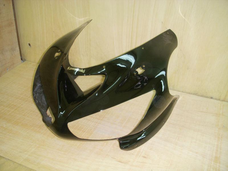 KAWASAKI 636 ZX636R ZX6R 2005 2006 05 06 UPPER COWL FAIRING BLACK, US $95.00, image 4