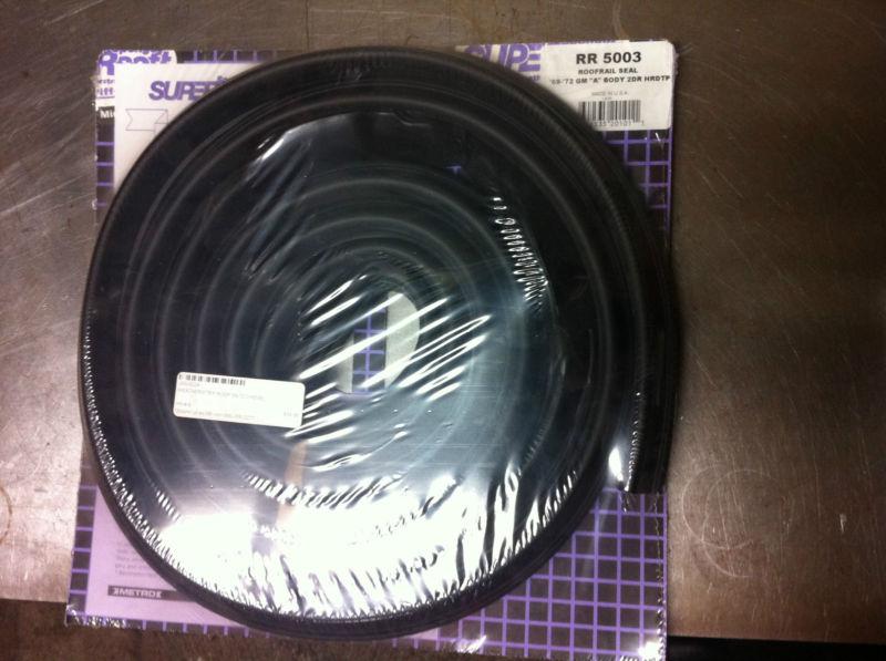 1968-1972 gm "a" body roofrail weatherstrip