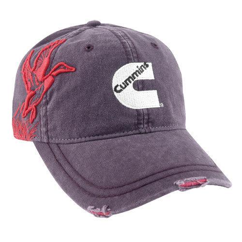 Cummins baseball hat ball cap dodge mallard dry duck sun visor turbo ram 4x4 3-d