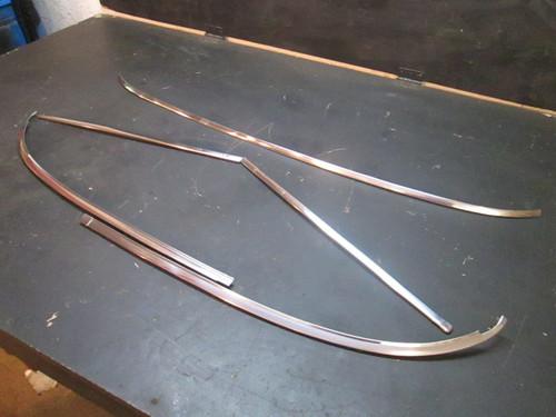 66 67 mopar b body 2 4 door sedan windshield trim molding belvedere coronet hemi