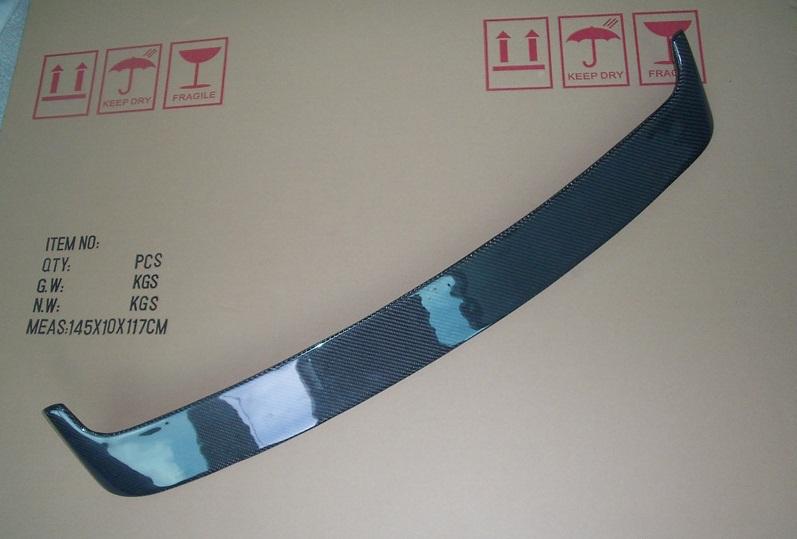 Fit for bmw 5 series x6 e71 h style roof spoiler rear wing real carbon fiber