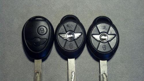 Mini cooper key remotes fcc id lx8f2v, lot of three