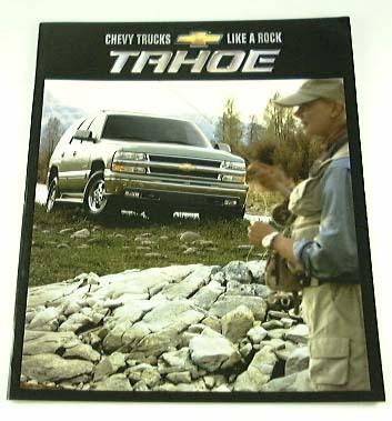 2002 02 chevrolet chevy tahoe truck brochure ls lt z71