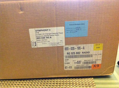 New!!!! Audi Radio 8E0 035 195A, US $99.00, image 3