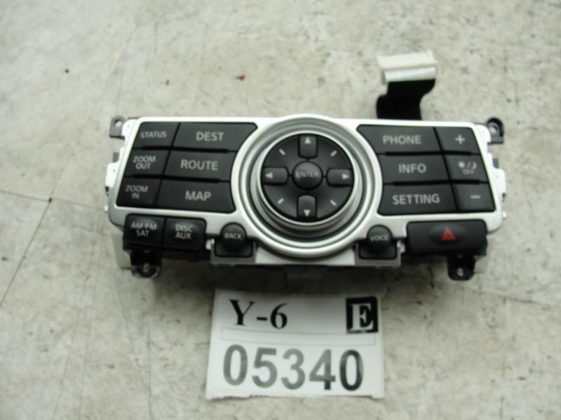 07 08 g35 sedan front navigation gps display screen control switch panel buttons