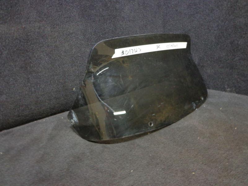 Skeeter (20.75"w x 8.75"h x 7"d) windshield #017ws smoke transparent plexiglass 