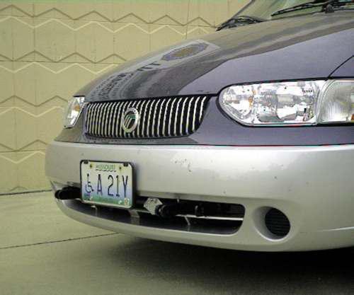 Blue ox bx2162 base plate for mercury villager 01-02