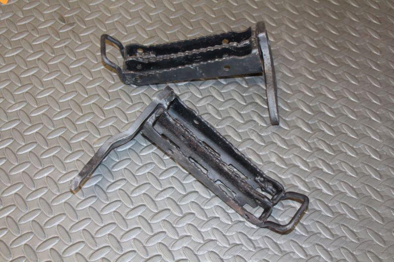 Buy YAMAHA Banshee footpegs foot pegs OEM factory 19872006 DOUBLE WIDE & kickups in