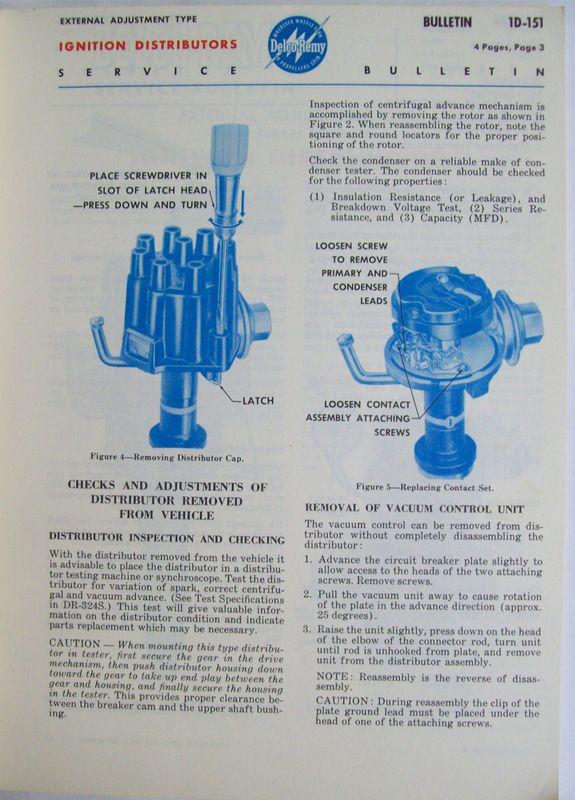 Delco-Remy 1957 Electrical Equipment DR-324A Operation & Maintenance Handbook, US $25.00, image 5