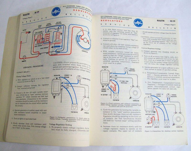 Delco-Remy 1957 Electrical Equipment DR-324A Operation & Maintenance Handbook, US $25.00, image 7