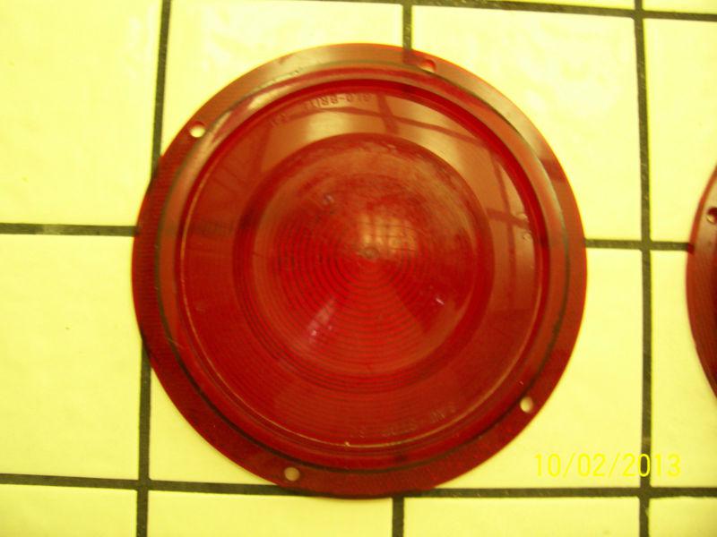 (2) Vintage 1960 FORD Plastic Tail Light Lenses - Model Unknown, US $12.95, image 2