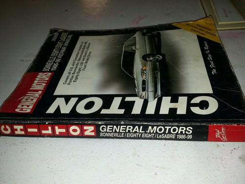 Chiltons manual for General Motors Bonneville 88/ le saber 1986-1999, US $8.99, image 2