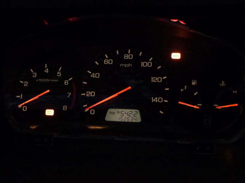 Buy 98 99 Honda Accord LX EX SE 4 cyl MT Instrument Gauge Cluster Gauges 152k 4dr in Saint Louis