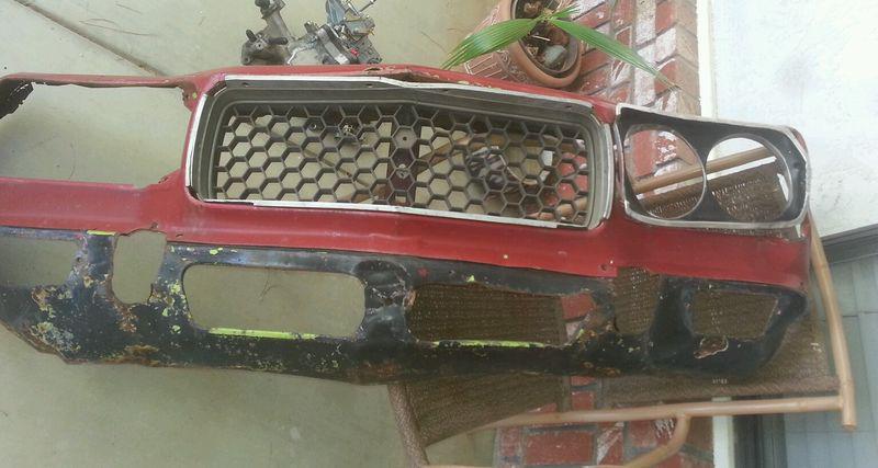 Mazda rx3 front nose cone with grill and one vessel