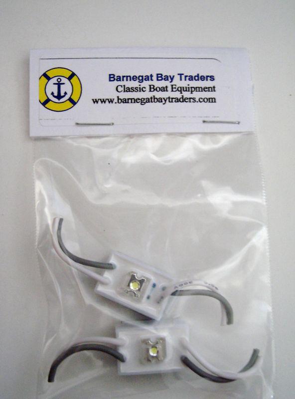  pair of new bbt marine grade 12 volt waterproof  led courtesy / utility lights 