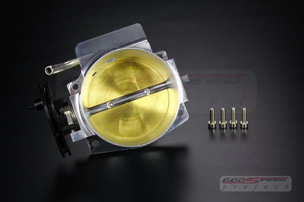 Ls1 ls2 ls6 lsx gm camaro gto performance 92mm cnc intake throttle body/4 bolt