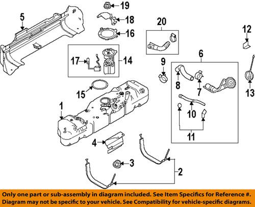 Ford oem bc2z9002b fuel tank