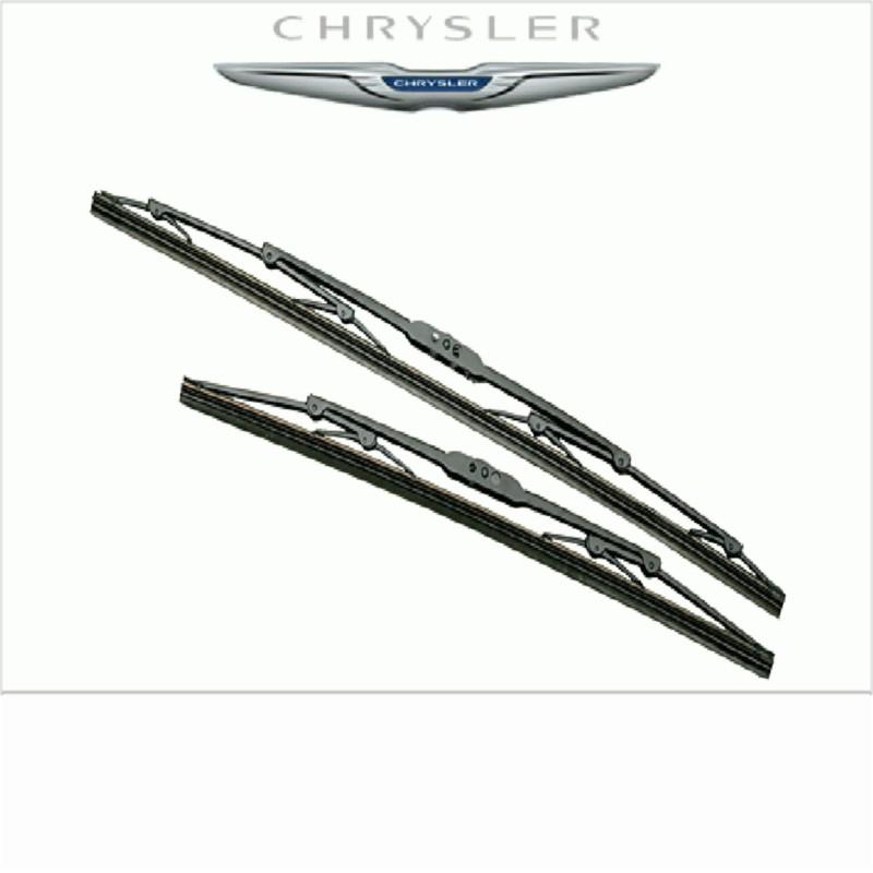 1999-2004 chrysler 300m windshield wiper blade set oem #wb000024 / wb000022