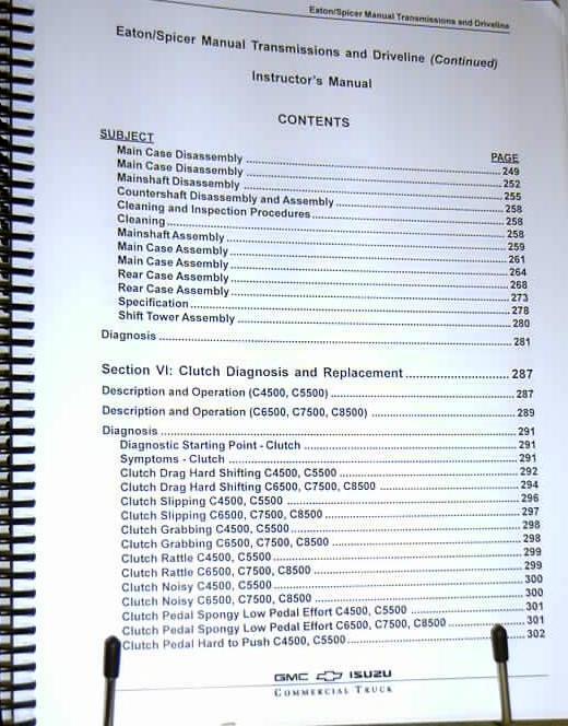 2003 GMC ISUZU TRUCKS EATON SPICER MANUAL TRANSMISSION & DRIVELINE MANUAL , US $34.87, image 7