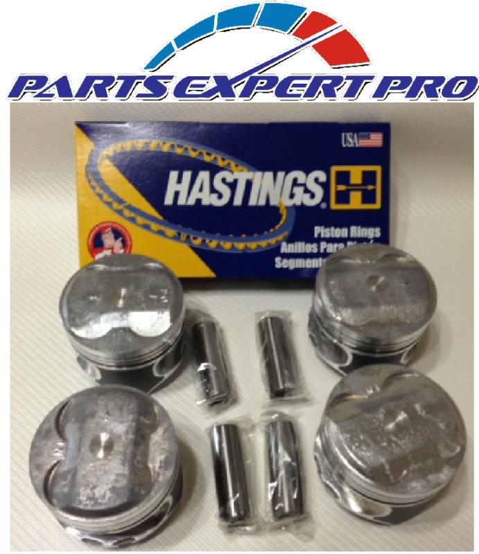 P29 high compression pistons w/ring 75.5mm d16a d16z6 d16y7 d16y8 honda civic zc