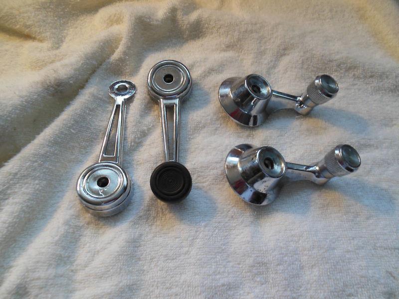 Ford oem used vent window handles,(2) door handles (2) 