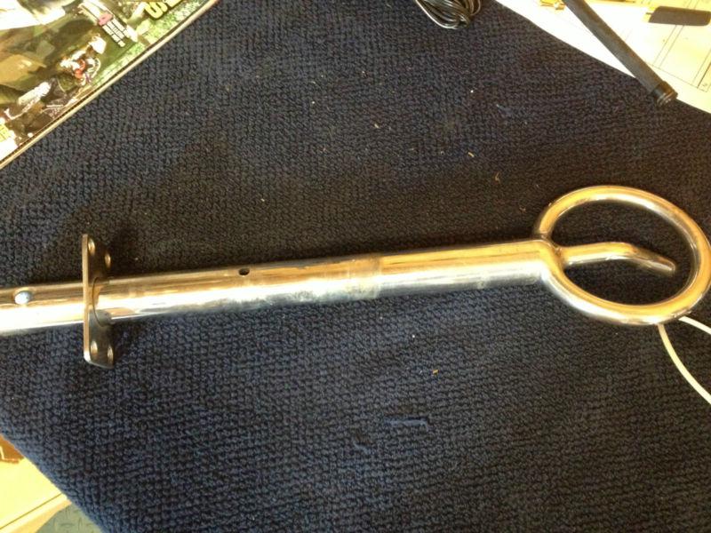 Marine boat water ski tow hitch eye hook stainless 