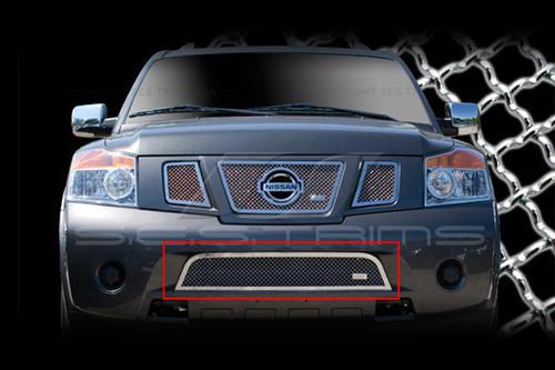Ses trims ti-mg-183b 08-13 nissan armada billet grille mesh grill chromed