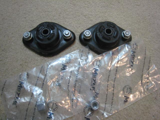Bmw e36 e46 oem pair of rear shock mounts used included nuts with free gift