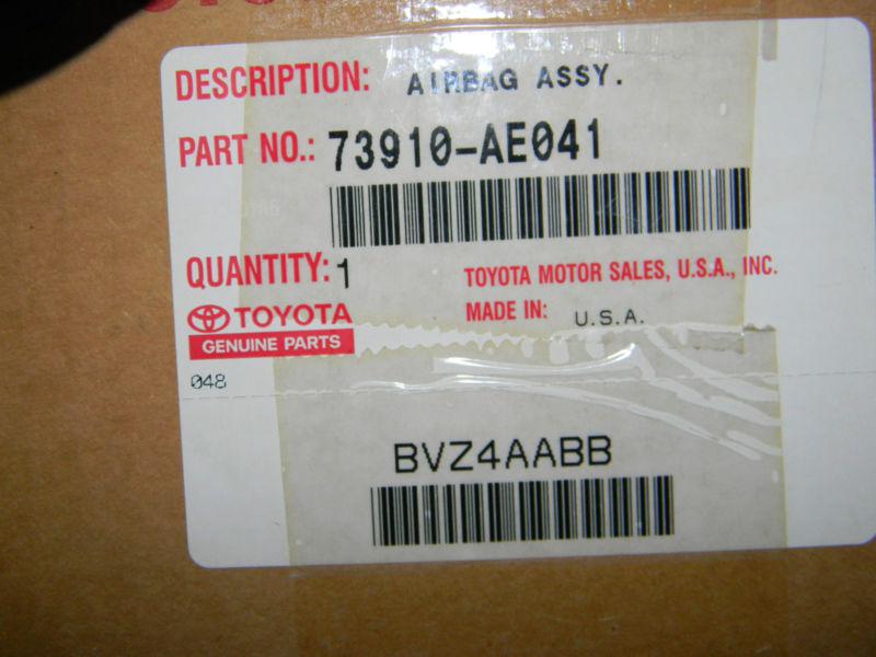 06 07 08 09 10 Toyota Sienna seat air bag NEW OEM R **SOLD WITH WARRANTY** BB54, US $67.50, image 4