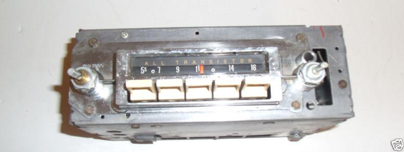1963 "studebaker lark" factory am radio 