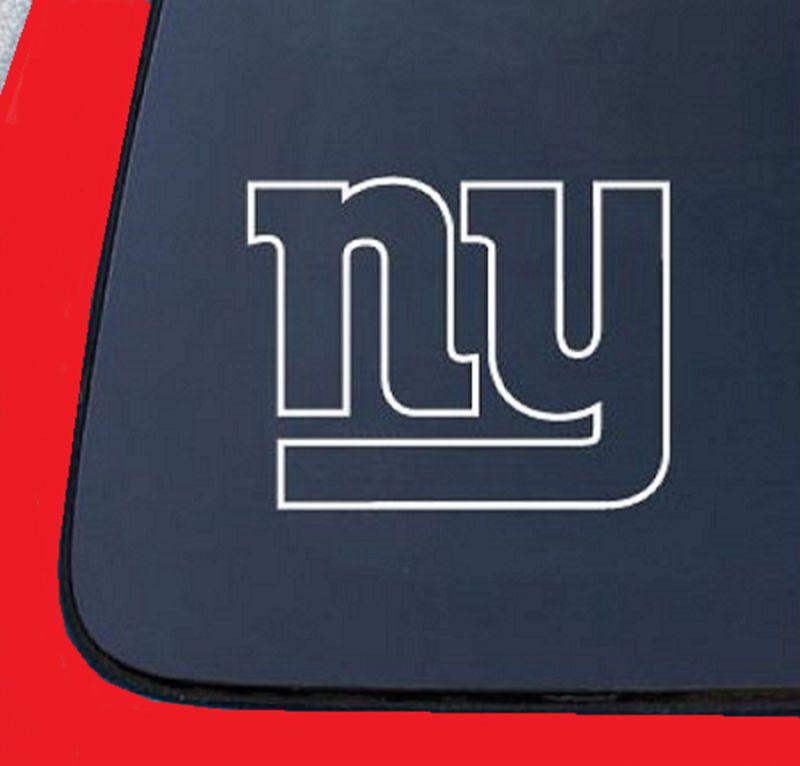 New york giants vinyl decal car truck sticker