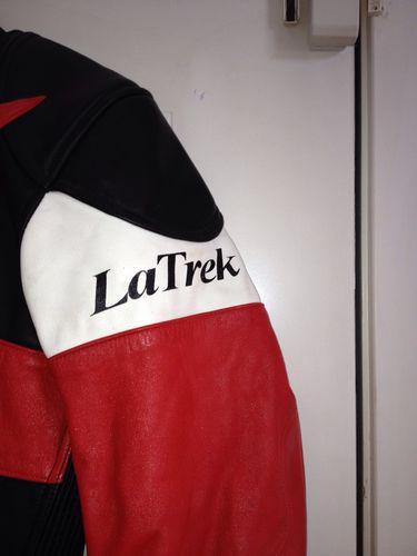 La Trek Leather Motorcycle Jacket, US $150.00, image 5