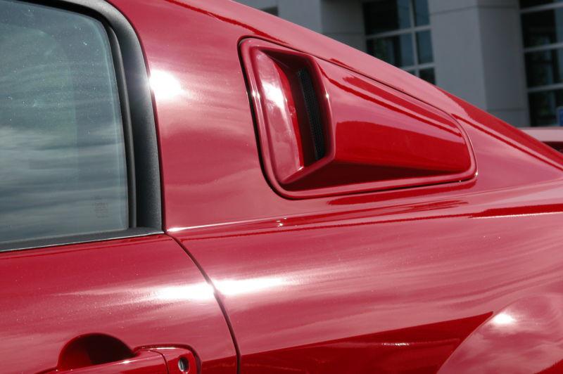 Razzi 2005 2006 2007 2008 2009 ford mustang window scoops - unpainted 