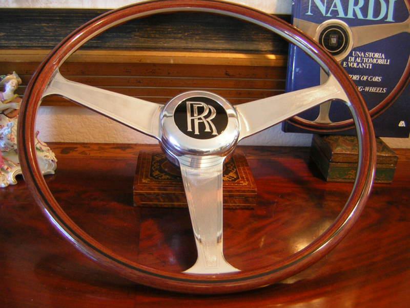  rolls royce wood steering wheel silver cloud iii mpw 42 cm  new