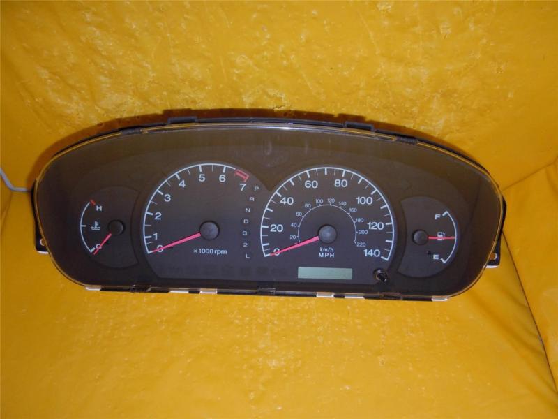 01 02 03 elantra speedometer instrument cluster dash panel gauges 113,950
