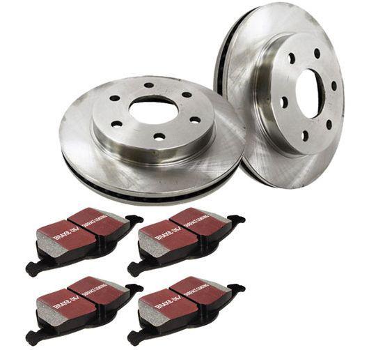 Ebc 2-wheel set brake disc and pad kit front new 323 coupe sedan bmw s1kf1362