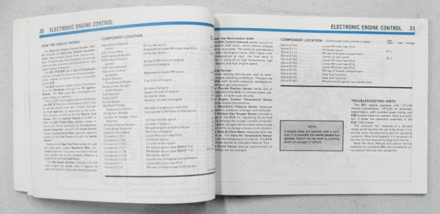 1987 Ford Merkur XR4Ti Electrical & Vaccuum trouble shooting manual Factory, US $15.00, image 2