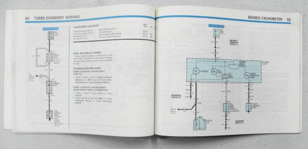 1987 Ford Merkur XR4Ti Electrical & Vaccuum trouble shooting manual Factory, US $15.00, image 4