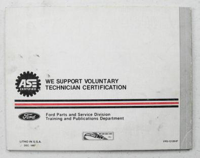 1987 Ford Merkur XR4Ti Electrical & Vaccuum trouble shooting manual Factory, US $15.00, image 6