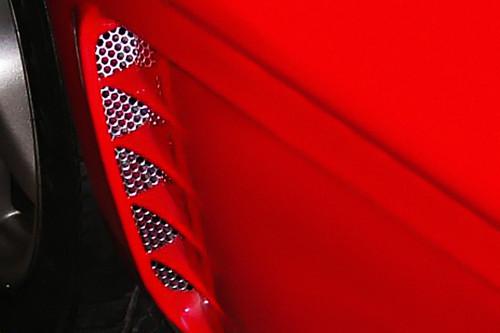 Acc 022004 - 95-96 chevy corvette side vents car chrome trim