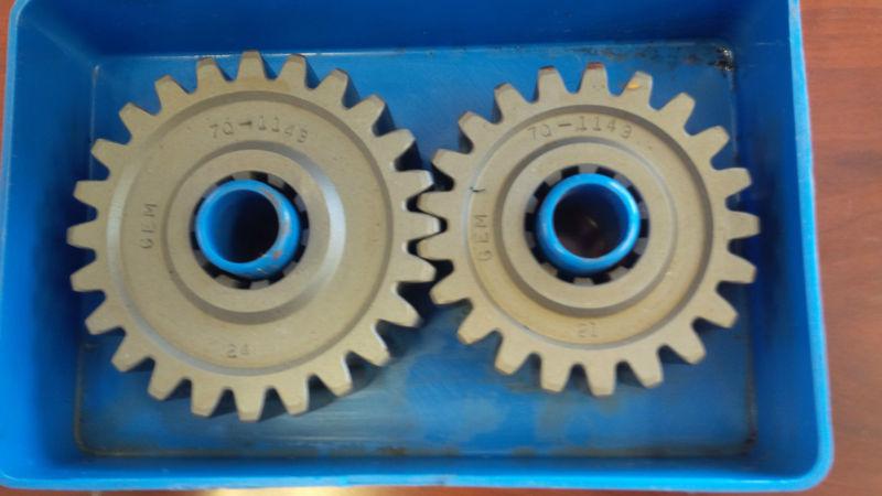 Qce racing 10 spline quick change gears/gear set 7q  teeth:21-24
