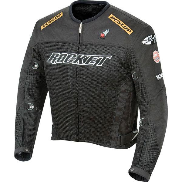 Black l joe rocket ufo 2.0 textile mesh jacket