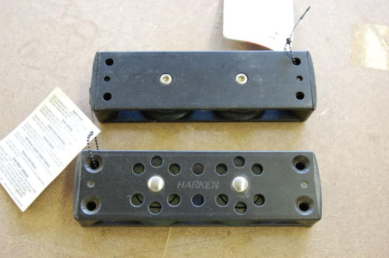 Harken #1500 51mm midrange deck organizer, 2 sheave